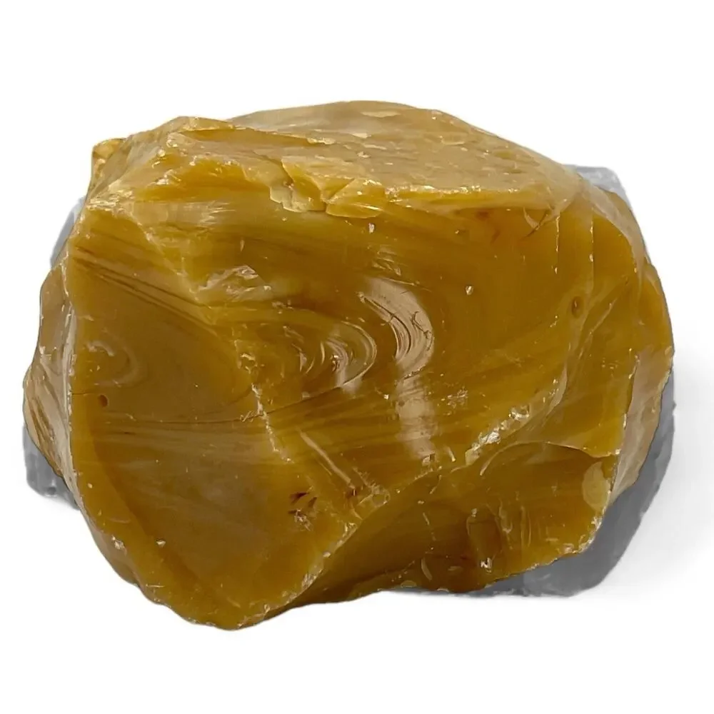 Carmel Chocolate Art‎ Glass Cullet Opaque Swirl Slag Glass #4XL103
